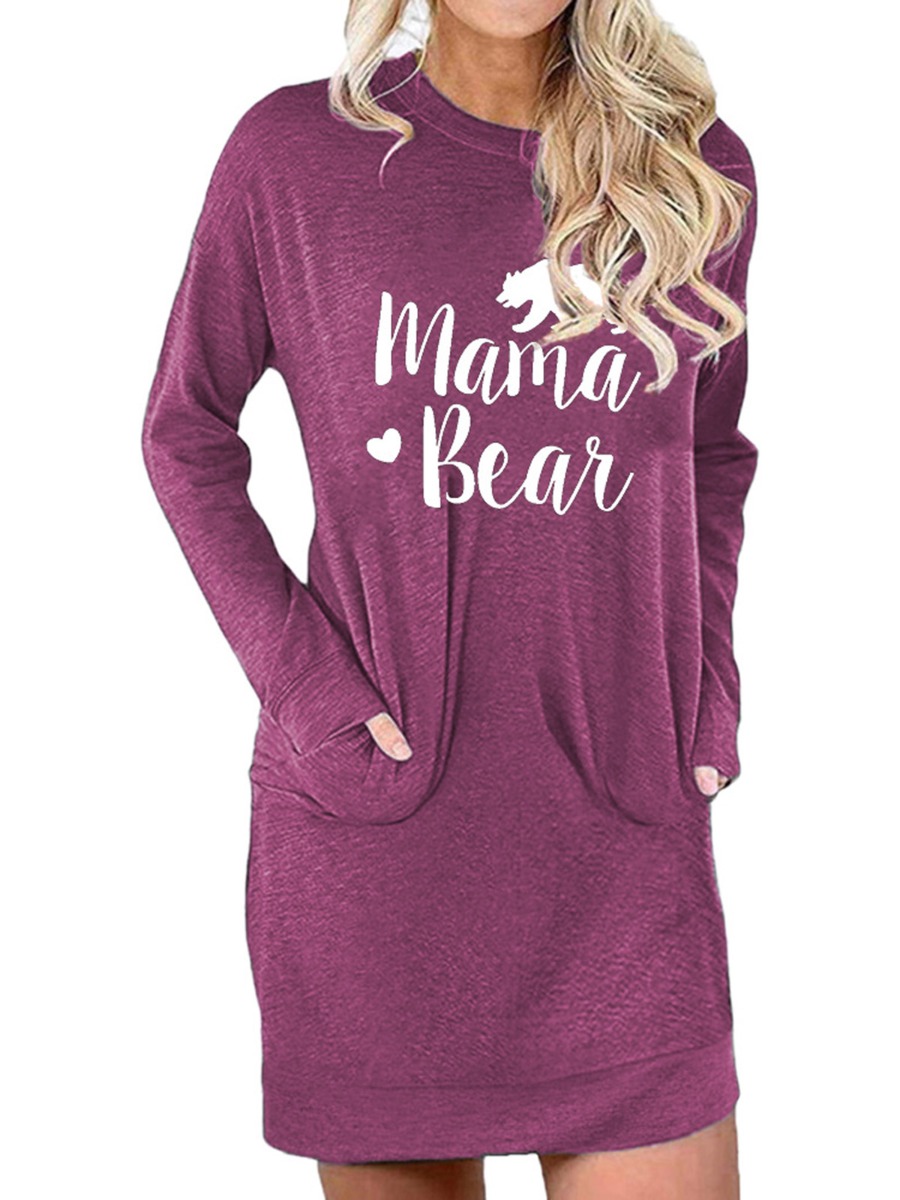 Mama Bear Women Pocket Dress
