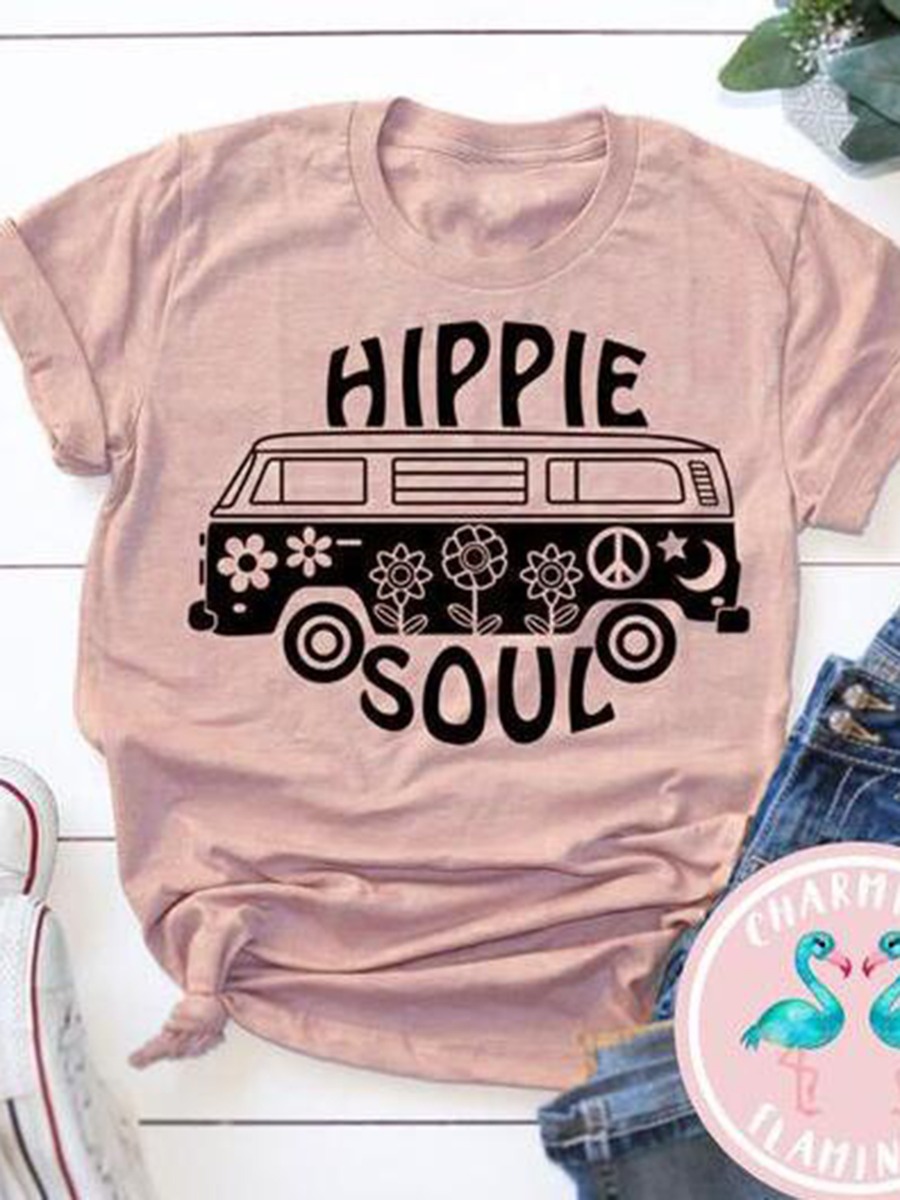 Hippie Soul Car Graphic Tee