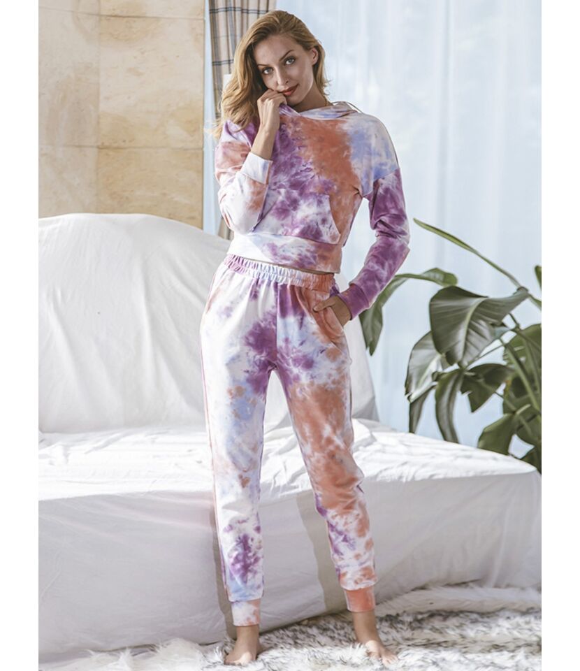 tie dye set sweatpants