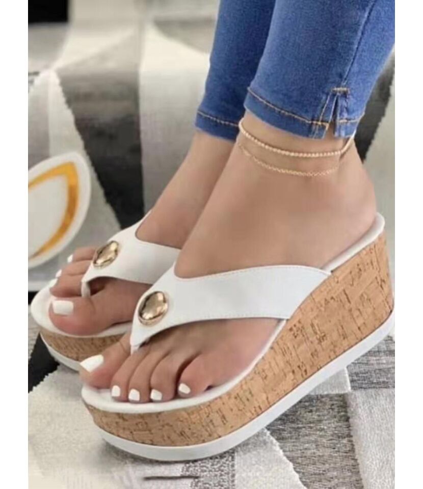 Summer Women Wedge Flip Flop Sandals